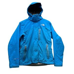The North Face Summit Series HyVent Alpha Jacket Womens Medium Blue Outdoor Ski